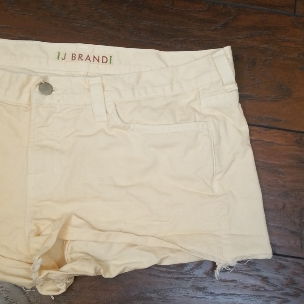 J brand sherbert 10439 cut off orange denim X208